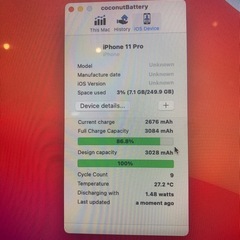 iPhone 11 PRO 45000円➡️35000円　SIMフリーの画像