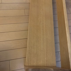 無印良品　木製デスク用上置き棚　の画像