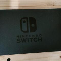 Switch本体とソフト1本の画像