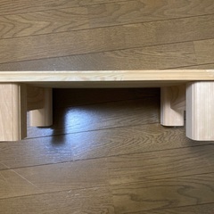 木製の台と吊り下げタイプの引き出し2点（ほぼ未使用）差し上げます。の画像