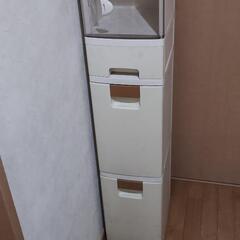 キッチン収納棚　プラスチックの画像