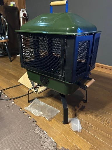 ［話し中］　コールマンファイアープレース