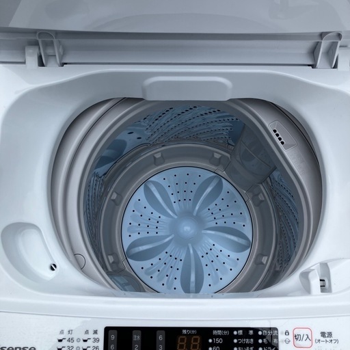 Hisense 2024年製 全自動電気洗濯機 HW-K45E 4.5kg