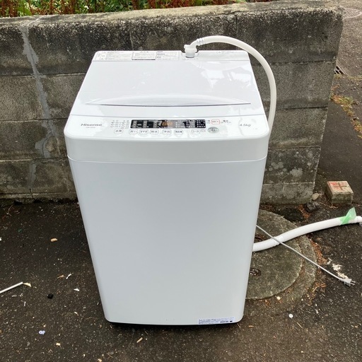 ♦️Hisense電気洗濯機 【2020年式】HW-K45E