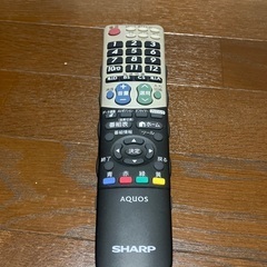 テレビ二台！シャープのAQUOSお譲りします！(リモコン付き)の画像