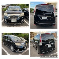セレナ　ナビ　ETC 両側Pスライド　Bカメラ　クルコン　ワンセグの画像