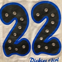 美品　Dickies USA ナンバー22プリント Tシャツ Lサイズの画像