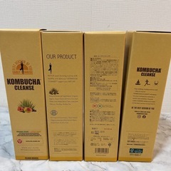 【新品未開封】コンブチャクレンズ 720ml×4本セット 酵素ドリンク ファスティング 置き換えの画像