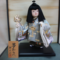 和人形　夢わらべ　幹玉作　わらべ人形　日本人形の画像