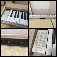 ☑︎ご成約済み■特価■Carina 電子ピアノ 88鍵盤 キーボード 木製デザイン MIDI対応 (オークベージュ）LF-0088の画像