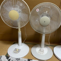 扇風機3台まとめての画像