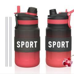 【新品未使用】ウォーターボトル 500ml  広口漏れゼロ  耐熱耐冷  直飲み アウトドア の画像