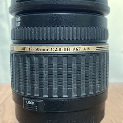 手渡限定　部品取りに　TAMRON　A16　17mm-50mm　F2.8通しの画像