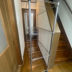 ② 家具　スチールラック　収納　収納棚　棚　倉庫　91✖️46✖️156の画像