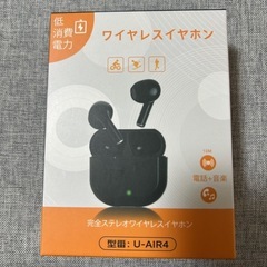 ワイヤレスイヤホン　新品未開封②　の画像