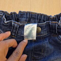 【美品】 こども服 デニム 半ズボン ２枚セット LEVI’S  ４歳の画像