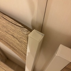 ニトリ　ホワイトウッド　イス　2個セットの画像