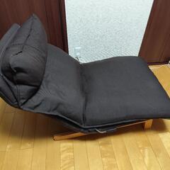 良品計画ハイバックリクライニングソファーの画像