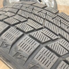 本日掲載最終日‼️195/65R15 東北6県無料配送対応‼️爆安‼️最終値下げ‼️国産ヨコハマ製❗②超超超バリ溝❗アルミ付き タイヤ !!　冬　タイヤ　アルミホイール　ホイールの画像