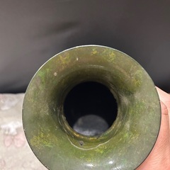 青銅製　花瓶の画像
