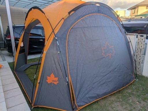 ロゴスドーム型タープ