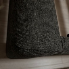 Zinus セミダブルベッドフレーム ダークグレーの画像