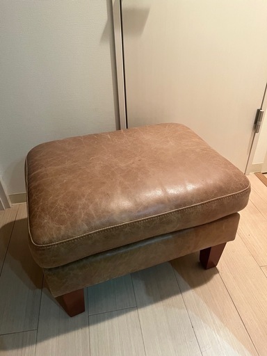 お話中【今だけ！？】本革オットマン