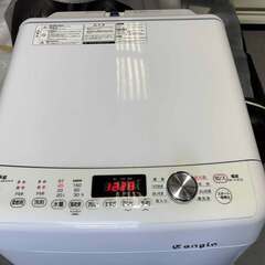 e angle 洗濯機 7kg ANG-WM-B70-W 分解クリーニング済 2021年製 Used/美品の画像