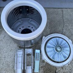 e angle 洗濯機 7kg ANG-WM-B70-W 分解クリーニング済 2021年製 Used/美品の画像