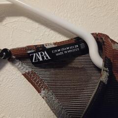 【美品✩.*˚】ZARA ロング ワンピース サイズMの画像