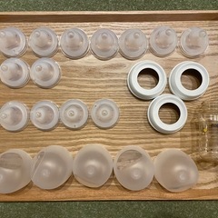 母乳実感本体1本(160ml) 乳首SS/S 付属品