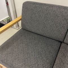  24736  2人掛けソファ　幅137cm    ◆大阪市内・東大阪市他 6,000円以上ご購入で無料配達いたします！◆ ※高槻・枚方方面◆西宮・尼崎方面◆生駒方面　それぞれ条件付き無料配送あり！            の画像