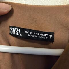 【美品✩.*˚】 ZARA ミニ ワンピース サイズＳの画像