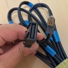 トヨタ 純正品 USB HDMI 入力端子 純正品番　 トヨタ 純正 ナビ ケーブルセット スペアホールタイプの画像