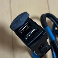 トヨタ 純正品 USB HDMI 入力端子 純正品番　 トヨタ 純正 ナビ ケーブルセット スペアホールタイプの画像