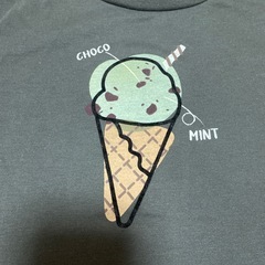 アイス柄　Tシャツの画像