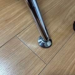 ニトリ　ガラステーブル　ローテーブルの画像