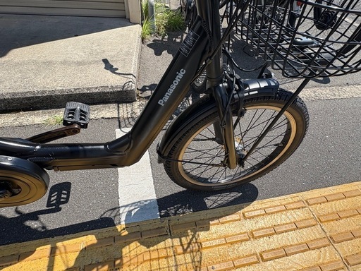 中古 Panasonic電動アシスト自転車　8.9Ah4点灯　大阪 中古20インチ Panasonic電動アシスト自転車8.9Ah4点灯大阪