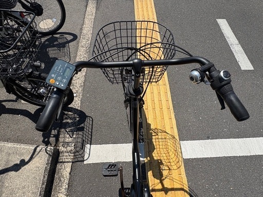 中古20インチ Panasonic電動アシスト自転車8.9Ah4点灯大阪