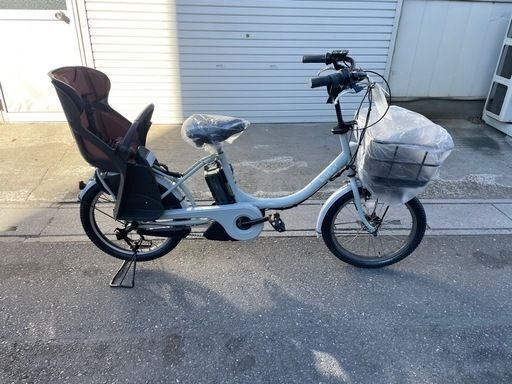 試乗?新車仕上げ⭐️中古子供乗せ電動自転車 ヤマハPASバビー ブリヂストンビッケ2
