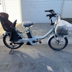 試乗🉑新車仕上げ⭐️中古子供乗せ電動自転車 ヤマハPASバビー ブリヂストンビッケ2の画像