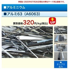 アルミとバッテリーの画像