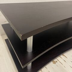  24729  3段テレビ台、ローシェルフ　幅100㎝ アクタス   ◆大阪市内・東大阪市他 6,000円以上ご購入で無料配達いたします！◆ ※高槻・枚方方面◆西宮・尼崎方面◆生駒方面　それぞれ条件付き無料配送あり！            の画像