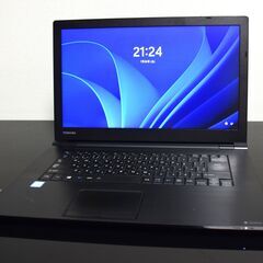 TOSHIBA高性能8世代CPUi7最新Windows11メモリ8GB高速SSD240GB無線LAN子機付属Wifi接続可能の画像