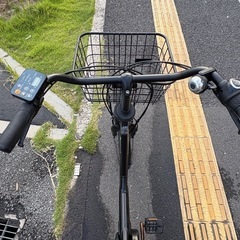 中古20インチ Panasonic電動アシスト自転車　13.2Ah4点灯　大阪の画像