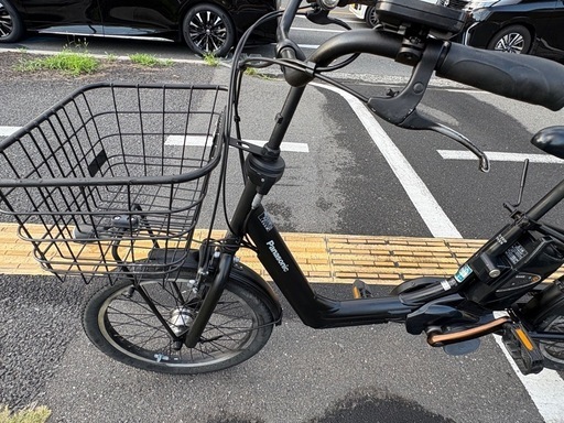 中古20インチ Panasonic電動アシスト自転車13.2Ah4点灯大阪