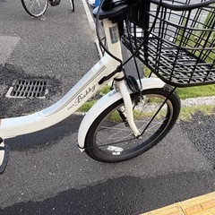 中古20インチYAMAHA電動アシスト自転車　8.7Ah 大阪の画像