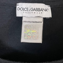 D&G ドルチェ＆ガッバーナ Ｔシャツ 半袖 ブラック サイズMの画像