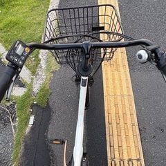 中古20インチ Panasonic電動アシスト自転車12Ah 大阪 (となりの