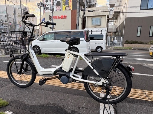 中古20インチ Panasonic電動アシスト自転車12Ah 大阪 (となりの